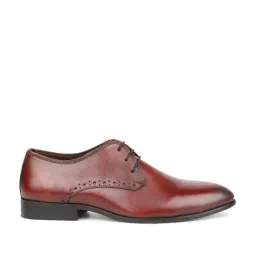 Atesber by Inc.5 Men's Brown Derby Shoes-picture-1