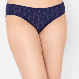 Clovia Blue Lace Work Bikini Panty-picture-46