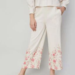 Code by Lifestyle Off-White Printed Flared Pants-picture-18
