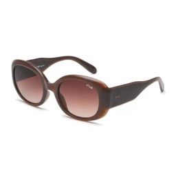 Irus Brown Oval UV Protection Sunglasses for Women-45