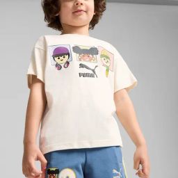 Puma Boys Multi Cotton Printed T-Shirt-image-84
