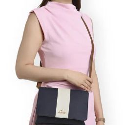 Lavie Navy Reese 2c Color Block Medium Leather Cross Body Bag-picture-12