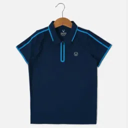 Allen Solly Junior Navy Logo Polo T-Shirt-picture-14