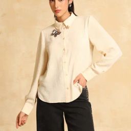 Kazo Beige Casual Shirt-picture-15