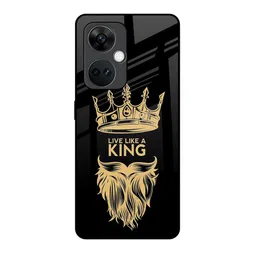 QRIOH King Life Quirky Printed OnePlus Nord CE 3 5G Silicone Back Case-picture-37