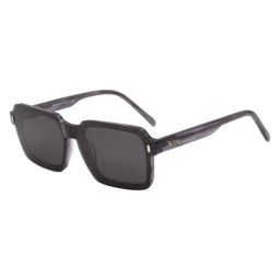 Ted Smith Black Polarized Square Unisex Clip On Frames Clip On Sunglasses-image-95