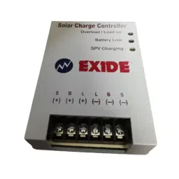 Exide 12/24 V, PWM 6 A Solar Charge Controller (Grey) image 2