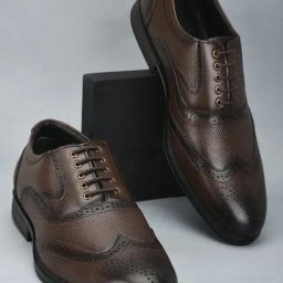 Fortune by Liberty Men's Brown Brogue Shoes-picture-22