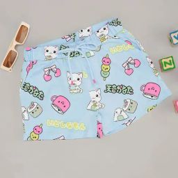 Pantaloons Junior Girls Dutch Canal Cotton Printed Shorts-image-33