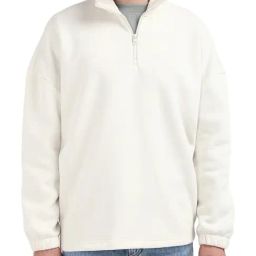 Calvin Klein Ivory Relaxed Fit Colour Block Sweatshirt-33