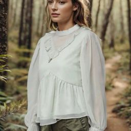 Rare Lime Regular Fit Top-image-69