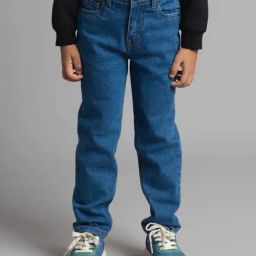 Ed-A-Mamma Boys Blue Denim Washed Jeans-image-69