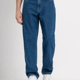 Red Tape Mid Blue Cotton Solid Relaxed Fit Jeans-picture-14