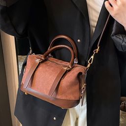corsica DressBerry Colourblocked PU Structured Sling Bag image 3