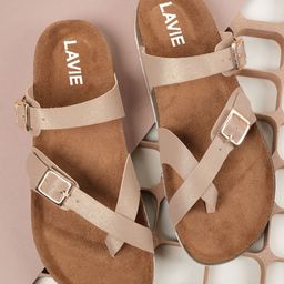 Lavie Women Open Toe Flats-image-87