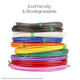 Protomont Pla Wires Filament Refills Polylactic Acid For 3D Printing Pen And Printer, Multicolor (Pack of 10) image 5