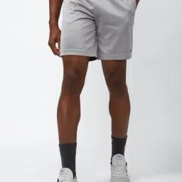 Reebok Grey Regular Fit Shorts-image-35