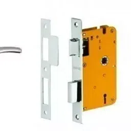 Dorset Stainless Steel Lever Handle Lock Set With Mortise Latch HL ON image 1