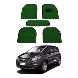 Auto Pearl HD5M57 PVC and Plastic Standard Mat for Chevrolet Uva 2005 (Green)-image-88