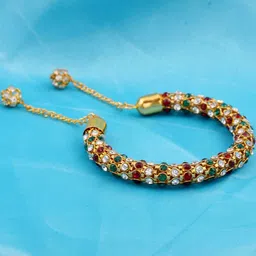 MEMOIR Women Gold-Plated Bangle-Style Bracelet-picture-44