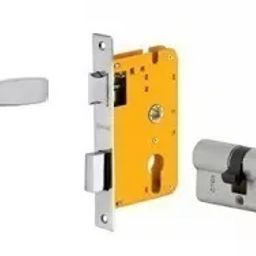 Dorset 70 mm Lever Handle Lock Set With Both Side Key Cylinder Stainless Steel HL ST-picture-15