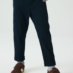 H&M Ribbed Velour Trousers-picture-42