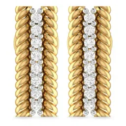 PC Jeweller Keelyn 22 kt Gold Earrings-image-77