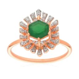 Malabar Gold and Diamonds 18k Gold Cocktail Ring for Women-picture-32