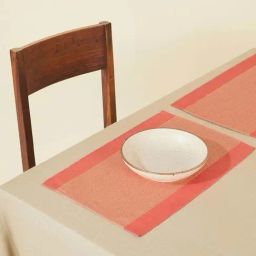 Fabindia Kislay Coral Cotton 545 GSM Mat - Set of 6-46