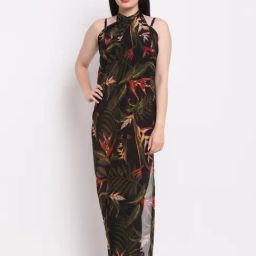 Erotissch Black Printed Sarong-image-44