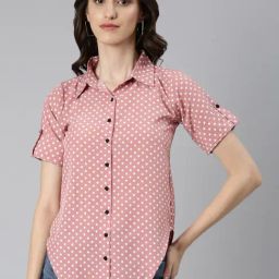 showoffff SHOWOFF Peach Printed Shirt-picture-27