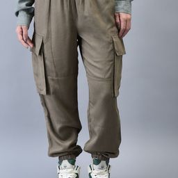 Woodland Women Cargo Styles Trouser-image-7