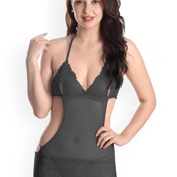 Xs and Os Net Baby Doll-image-56