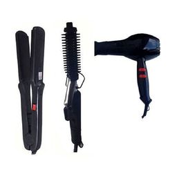 CK INDIA 1500 Watts Hair Dryer Hair Straightener 522 & Hair Curler 471b Combo-43