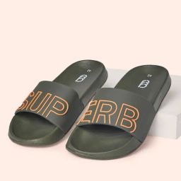 Ajile by Pantaloons Men's Olive Slides-image-41
