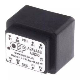 OEP (OXFORD ELECTRICAL PRODUCTS) Through Hole Audio Transformer 600 Ω 100 mW Hz @ 300 1 mW Hz @ 30, A262A3E-image-79