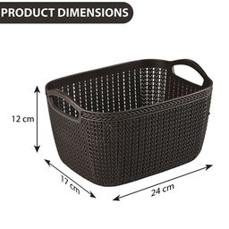 Kuber Industries Brown Set of 6 Regular Multi-Utility Organisers image 4