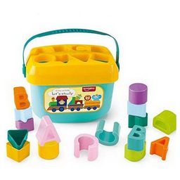 YAMAMA Shape Sorting Pack of 16 Blocks - Multicolour-19
