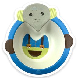 FunBlast Bamboo Fibre Feeding Bowl Animal Print - (Pack of 1 Pcs) -(Multicolor)-19
