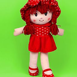 DukieKooky Kids Soft Doll Red - Height 50 cm-image-27