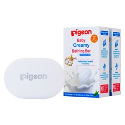 Pigeon Creamy Bathing Bar for Sensitive Skin Pack of 2 - 75 g Total-image-65