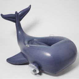 SUNNYLiFE Luxe Ride-On Float Moby Dick Navy-26
