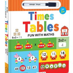 My Big Wipe And Clean Book of Times Tables for Kids : Fun With Maths - English-16