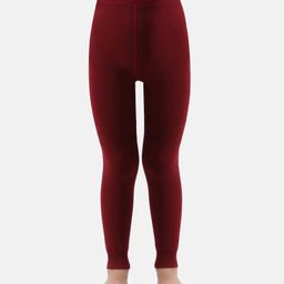 NEXT2SKIN Woollen Solid Stockings - Maroon-image-98