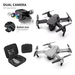 Lattice Foldable Wifi E88 Dual Camera Drone Remote Control Drone with Video & Image Capture, App control drone image 3