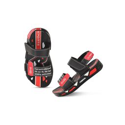 TRZ Kids-Unisex Black PU Comfort Sandals-image-46