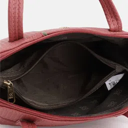 Baggit Geometric Textured PU Bowling Handheld Bag image 2