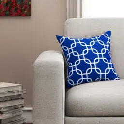 SEJ by Nisha Gupta Blue Cushion Covers - Set of 1-image-94