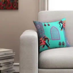 SEJ by Nisha Gupta Multicolor Cushion Covers - Set of 1-43