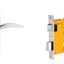 Dorset Silver Chrome Lever Handle Lock Set With Mortise Latch HL HA-10